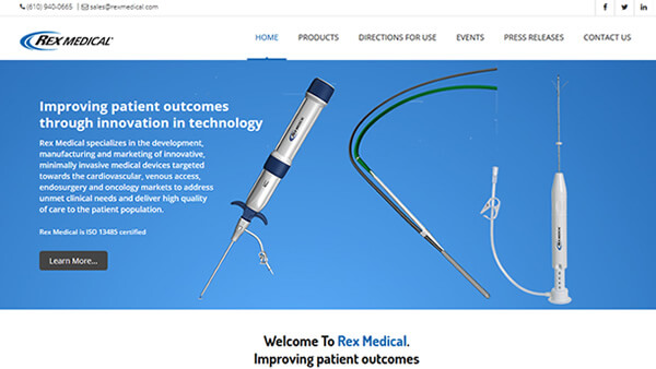 REX Medical website